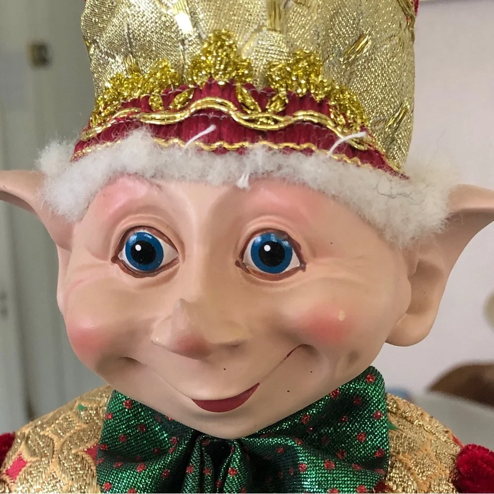 Hobby Lobby Christmas Pixie Elf Poseable Shelf Sitter 21”